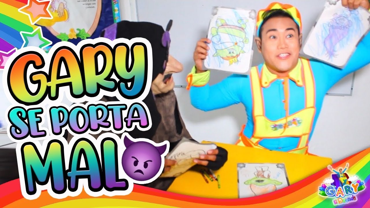 Gary el Duende con La Ignorancia en escena cómica